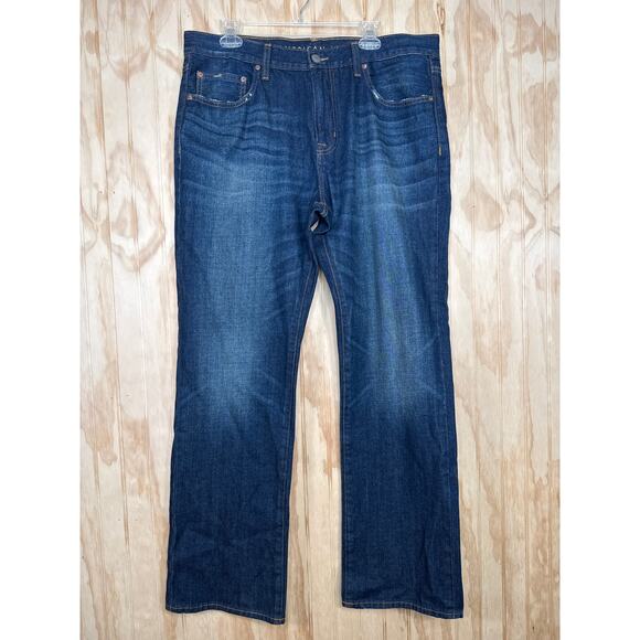 American Eagle Classic Bootcut Men's Jeans - 32x34 Denim - Picture 5 of 10